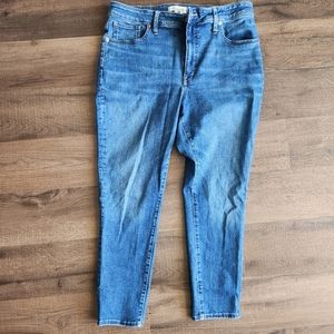 Madewell curvy high rise skinny jeans